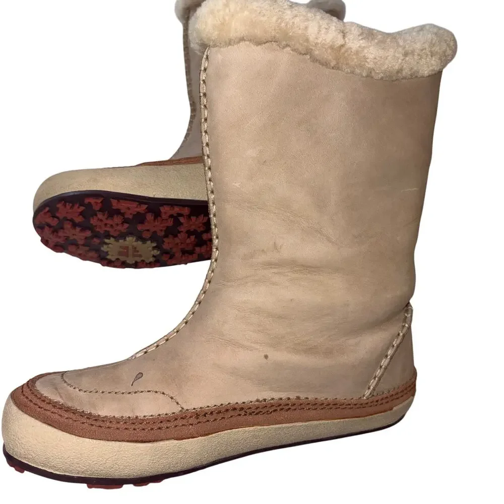 Merrell Spirit Tibet High Women's Polortec Winter Boots Suede Fur‎ Lined Toggle